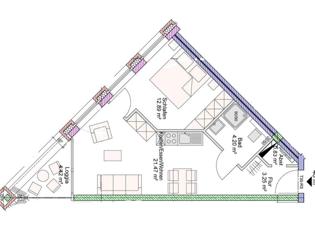 Ferienwohnung Koralle - Am Wasser Bremerhaven Extérieur photo